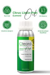 Limon Kabuğu Yağı (Lemon Peel Oil) 250 ml Uçucu Yağ