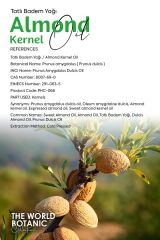 Tatlı Badem Yağ (Kernel Almond Oil) 500 ml Sabit Yağ
