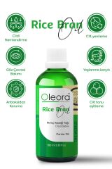 Pirinç Kepeği Yağı (Ri̇ce Bran Oi̇l) 100 ml Sabit Yağ