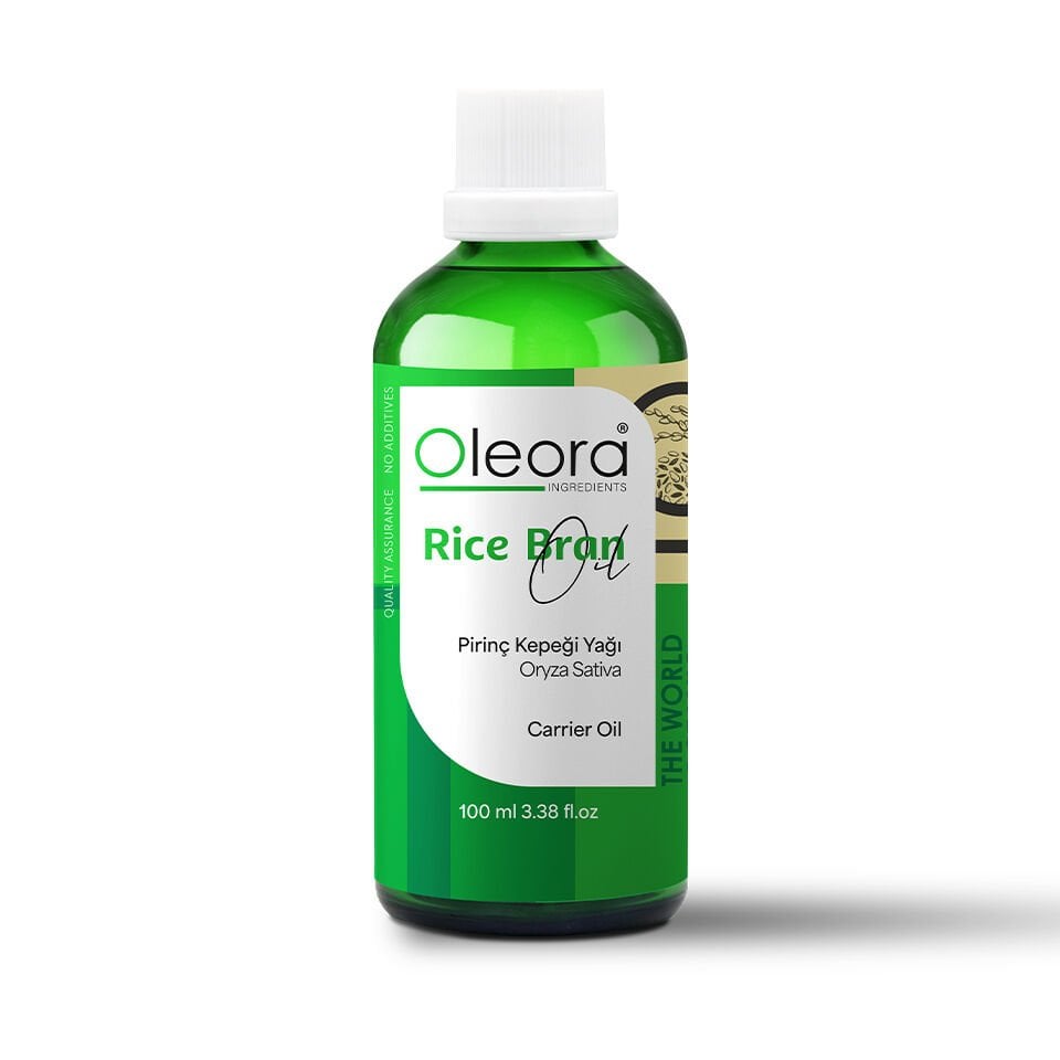 Pirinç Kepeği Yağı (Ri̇ce Bran Oi̇l) 100 ml Sabit Yağ