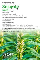 Susam Yağı (Sesame Oil) 100 ml Sabit Yağ