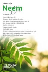 Neem Yağı (Neem Oil) 100 ml Sabit Yağ