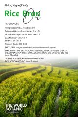 Pirinç Kepeği Yağı (Rica Bran Oil) 1000 ml Sabit Yağ