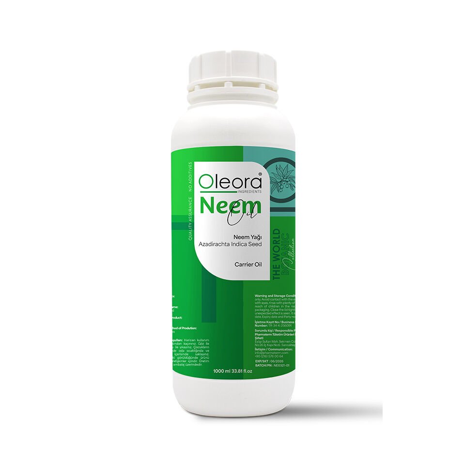 Neem Yağı (Neem Oil) 1000 ml Sabit Yağ