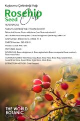 Kuşburnu Çekirdeği Yağı (Rosehip Seeds Oil) 1000 ml Sabit Yağ