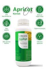 Kayısı Çekirdeği Yağı (Apricot Kernel Oil) 1000 ml Sabit Yağ