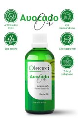 Avokado Yağı (Avocado Oil) 100 ml Sabit Yağ