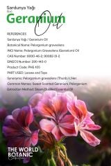 Sardunya (Itır Yağı) Yağı (Geranium Oil) 250 ml Uçucu Yağ