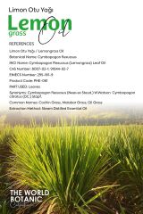Limon Otu Yağı (Lemongrass Oil) 250 ml Uçucu Yağ