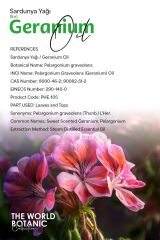 Sardunya (Itır Yağı) Yağı (Gerani̇um Oi̇l) - 10 ml Uçucu Yağ